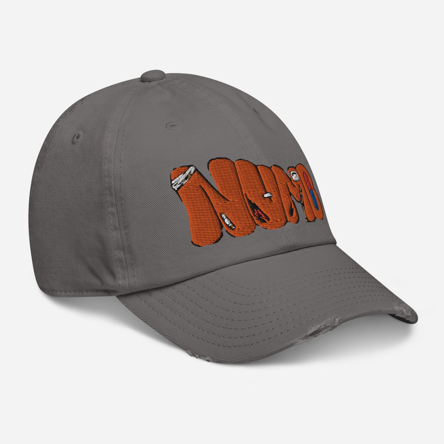 NUMB Distressed Baseball Cap