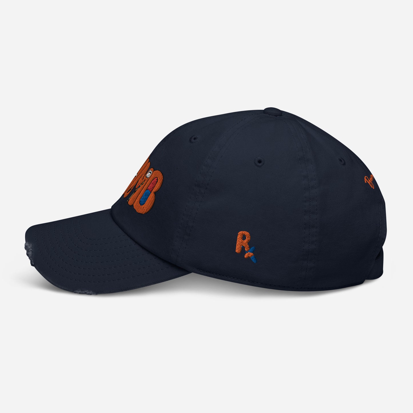 NUMB Distressed Baseball Cap