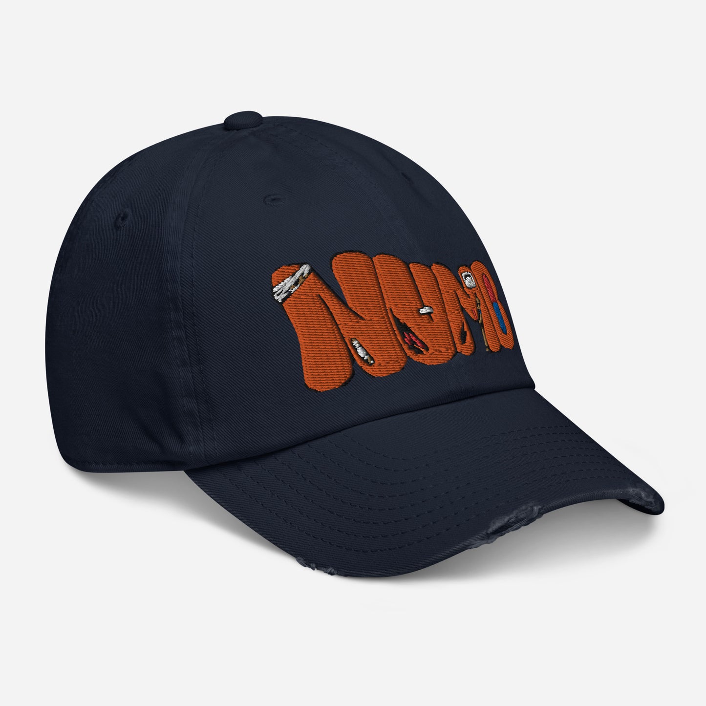 NUMB Distressed Baseball Cap